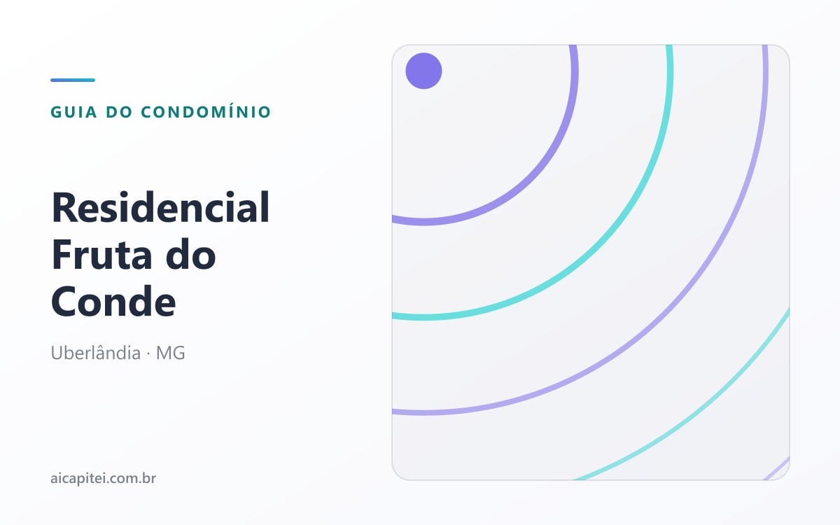 Imagem do artigo sobre residencial Fruta do Conde, Uberlândia: preços reais